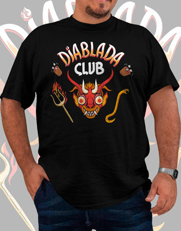 Polo  Diablada Club (XXL) (Negro)