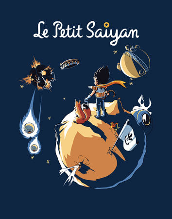 Polo Le Petit Saiyan (MJ) (Azul)