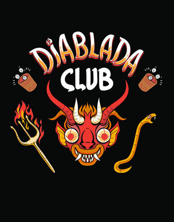 Polo Diablada Club (H) (Negro)