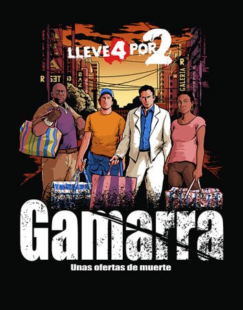 Polo Gamarra (XXL) (Negro)