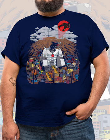 Polo Cerro Felino (XXL) (Azul)