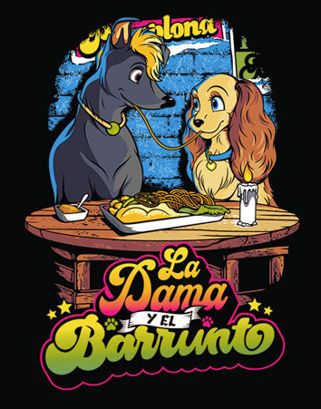Polo La Dama y el Barrunto (H) (Negro)