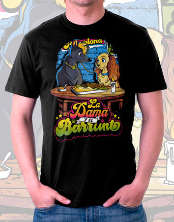 Polo La Dama y el Barrunto (H) (Negro)