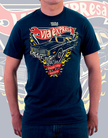 Polo Vía Expresa (H) (Azul)