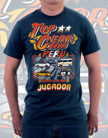 Polo Top Gear Perú (H) (Azul) – RESET