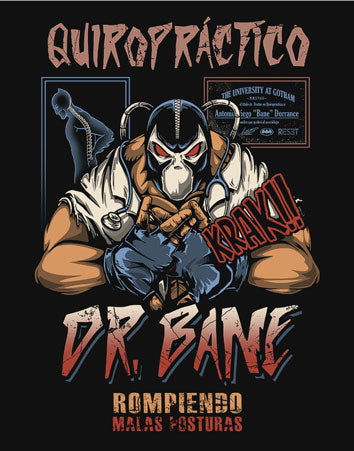 Polo Dr. Bane (H) (Negro)