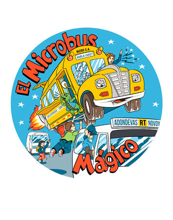 Polo Microbus Magico (H) (Blanco)