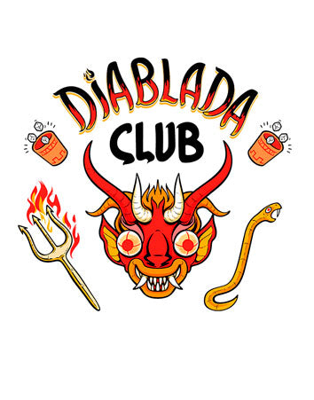 Polo Diablada Club (MJ) (Blanco)