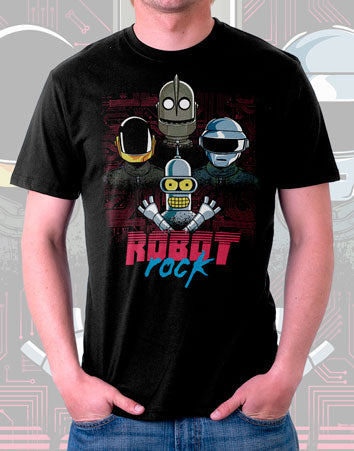 Polo Robot Rock (H) (Negro)
