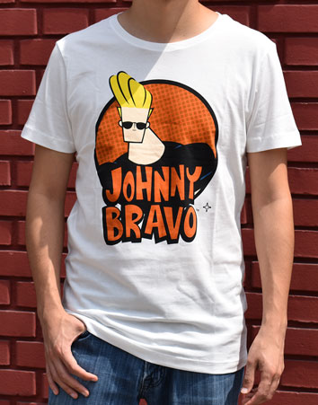 Polo Johnny Bravo (H) (Blanco)